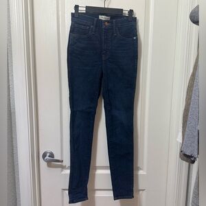 Madewell Women's Dark Indigo Skinny Jeans